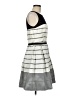 Taylor 100% Polyester Stripes Ivory Casual Dress Size 6 - photo 4