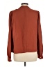 Shein 100% Polyester Brown Long Sleeve Blouse Size 6 - photo 2