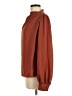 Shein 100% Polyester Brown Long Sleeve Blouse Size 6 - photo 5