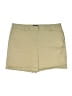 Lands' End Solid Tan Khaki Shorts Size 16 - photo 1
