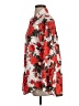 Unbranded Floral Red Long Sleeve Blouse Size S - photo 5