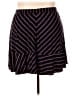 Lane Bryant Stripes Black Burgundy Casual Skirt Size 26 - 28 Plus - photo 2