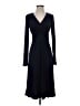 Boden Solid Blue Black Casual Dress Size 4R - photo 1