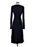Boden Solid Blue Black Casual Dress Size 4R - photo 2