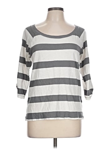 J.Crew Factory Store 3/4 Sleeve T-Shirt (view 1)
