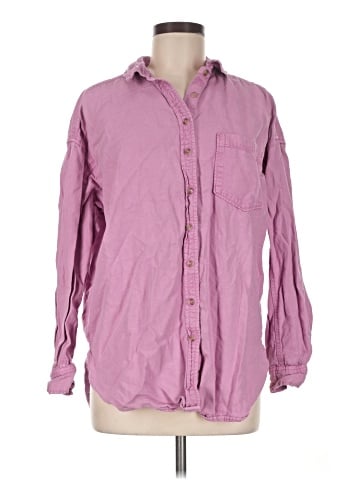 Pilcro Long Sleeve Button-Down Shirt (view 1)