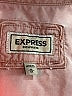 Express 100% Lyocell Pink Long Sleeve Button-Down Shirt Size M - photo 7