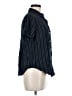 Levi's Stripes Black Short Sleeve Button-Down Shirt Size M - photo 4