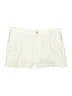 Ann Taylor LOFT Solid Ivory Shorts Size 14 - photo 1