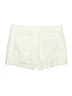 Ann Taylor LOFT Solid Ivory Shorts Size 14 - photo 2