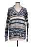 Madewell Print Blue Wool Pullover Sweater Size L - photo 1