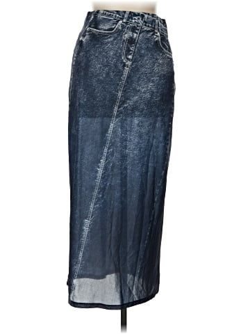 Zara Denim Skirt (view 1)