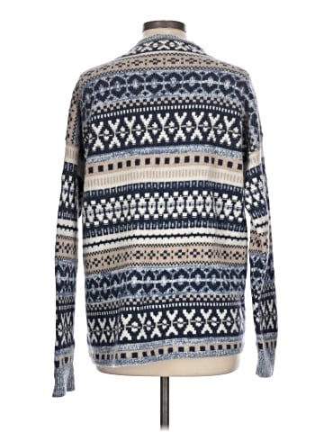 Madewell Forrest Fair Isle V-Neck Sweater (view 2)