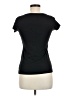 Roxy Polka Dots Black Short Sleeve T-Shirt Size M - photo 2