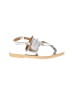Mercedes Castillo Silver Sandals Size 8 1/2 - photo 1