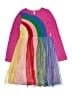 Mini Boden 100% Polyester Pink Dress Size 11 - 12 - photo 1