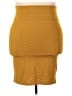 Lularoe Chevron-herringbone Yellow Casual Skirt Size 24 - 26 - photo 1