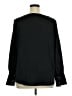 Ann Taylor 100% Polyester Black Long Sleeve Blouse Size XL - photo 2