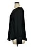 Ann Taylor 100% Polyester Black Long Sleeve Blouse Size XL - photo 5