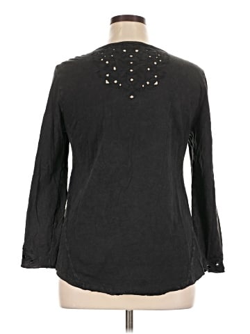 RXB Long Sleeve Henley (view 2)