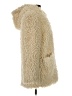 Forever 21 100% Polyester Ivory Faux Fur Jacket Size S - photo 4