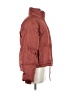 Topshop Solid Red Snow Jacket Size 6 - photo 4
