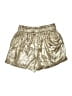 Unbranded Metallic Gold Shorts Size M - photo 2