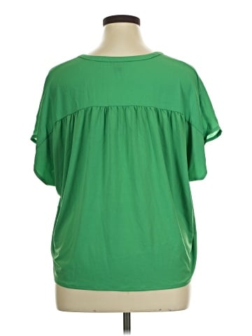Ann Taylor Short Sleeve Blouse (view 2)