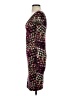 Bailey Blue Tweed Burgundy Cocktail Dress Size S - photo 5