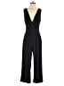 Gilli Solid Black Jumpsuit Size M - photo 1