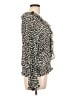Sunny Leigh 100% Polyester Black Long Sleeve Blouse Size L - photo 4