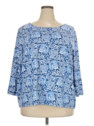 Talbots 3/4 Sleeve Blouse (view 1)