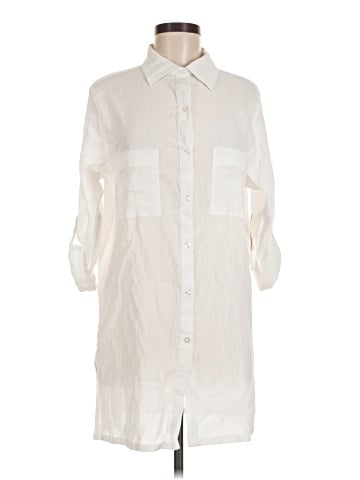 La Blanca 3/4 Sleeve Button-Down Shirt (view 1)