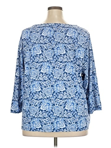 Talbots 3/4 Sleeve Blouse (view 2)