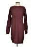 Say What? 100% Acrylic Burgundy Pullover Sweater Size S - photo 1