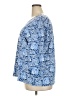 Talbots Blue 3/4 Sleeve Blouse Size 3X - photo 5