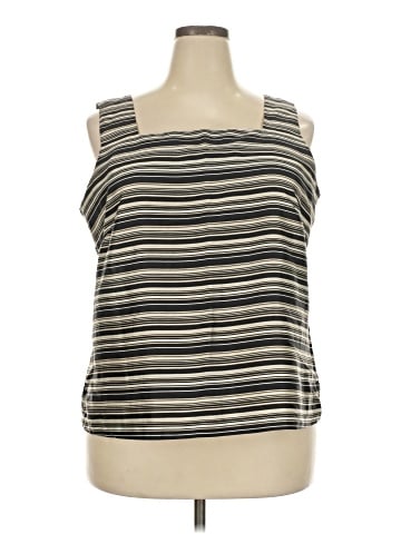 Venezia Sleeveless Silk Top (view 1)
