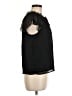 Ann Taylor LOFT 100% Polyester Black Short Sleeve Blouse Size M (petite) - photo 4