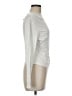 Express 100% Polyester Ivory Long Sleeve T-Shirt Size M - photo 4
