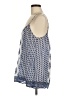 Soft Joie 100% Cotton Blue Sleeveless Blouse Size M - photo 5
