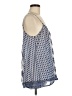 Soft Joie 100% Cotton Blue Sleeveless Blouse Size M - photo 4