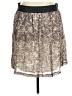 Ann Taylor LOFT 100% Polyester Animal Print Brown Casual Skirt Size XL - photo 1