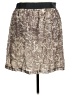Ann Taylor LOFT 100% Polyester Animal Print Brown Casual Skirt Size XL - photo 2