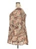 Torrid 100% Rayon Paisley Tan 3/4 Sleeve Blouse Size 3X Plus (3) - photo 5