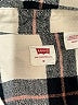Levi's 100% Cotton Plaid Gray Long Sleeve Button-Down Shirt Size M - photo 7