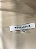 Rose + Olive 100% Polyester Tan Short Sleeve Blouse Size L - photo 7