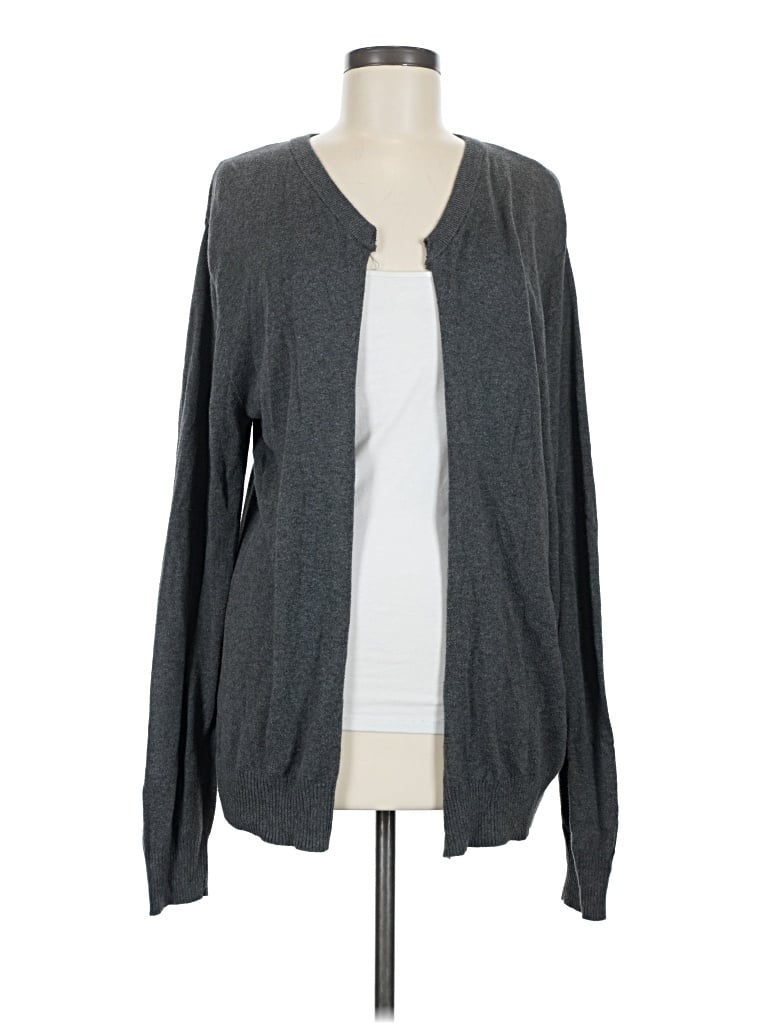 Pre-owned Old Navy Cardigan Sweater In Gray