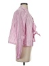 Zara Pink Long Sleeve Blouse Size S - photo 4