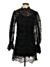 H&M 100% Polyester Black Cocktail Dress Size XS - photo 1