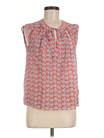 Rebecca Taylor Sleeveless Silk Top (view 1)